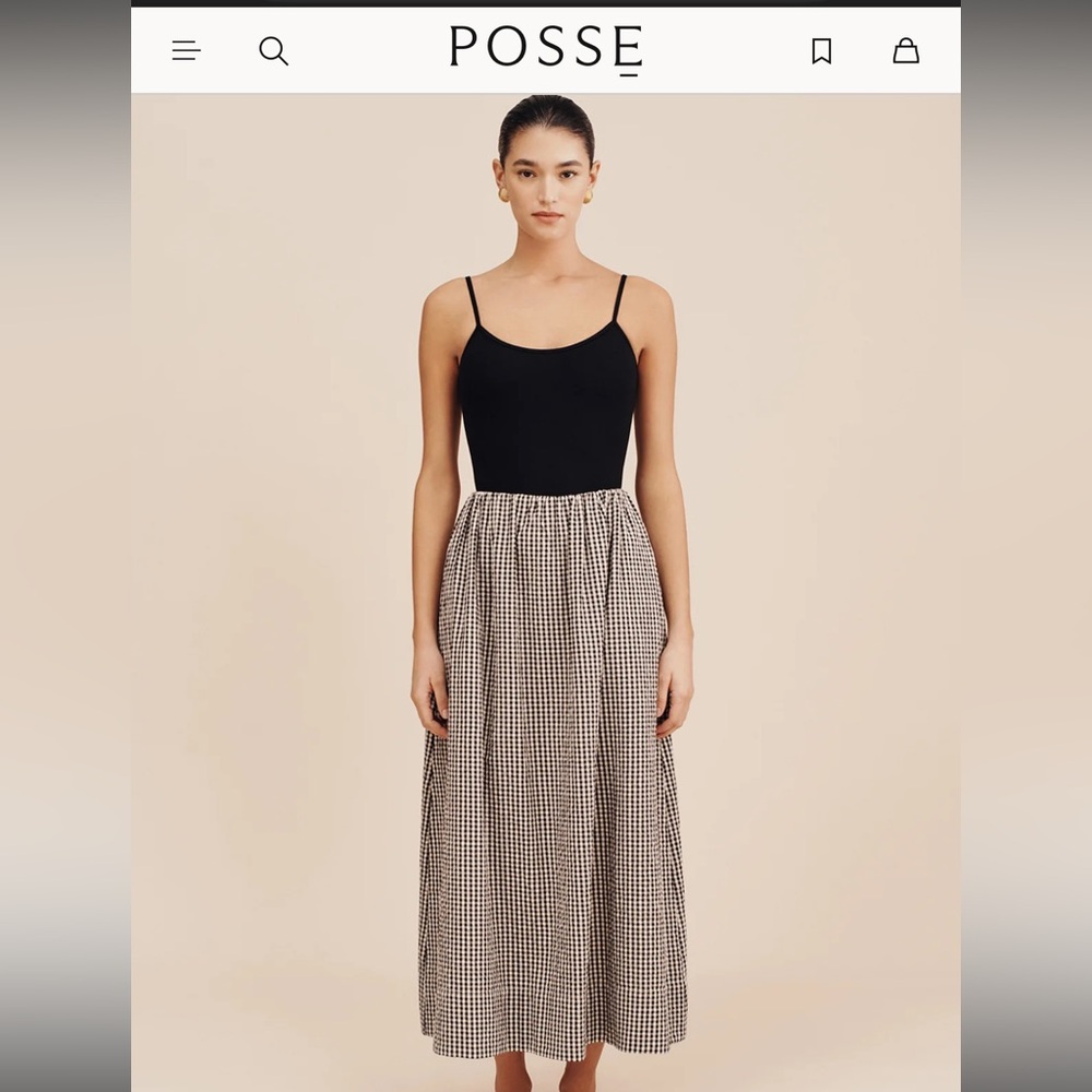 Posse Otis bodysuit. Black, size XS